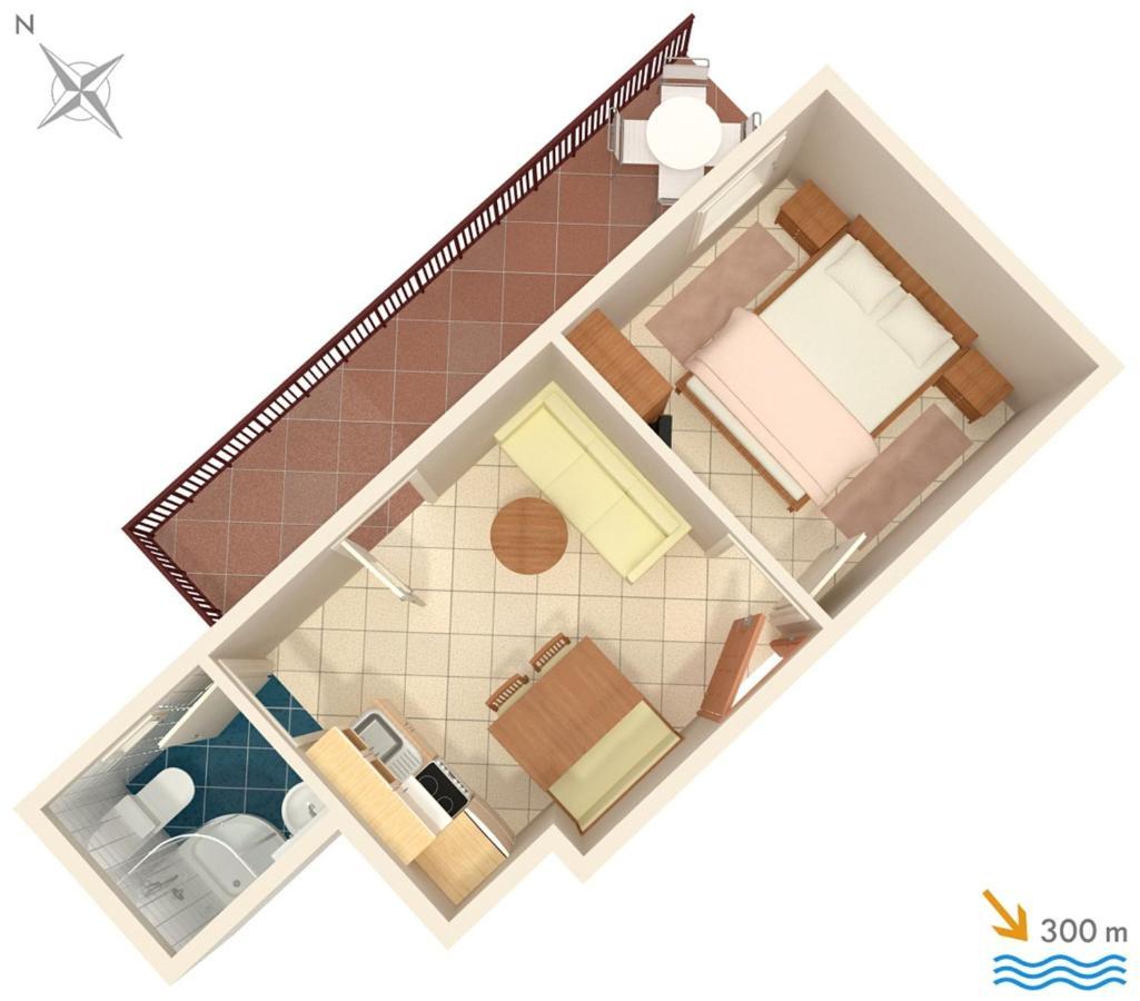 Apartment Stanici 2818D Tice Exterior photo